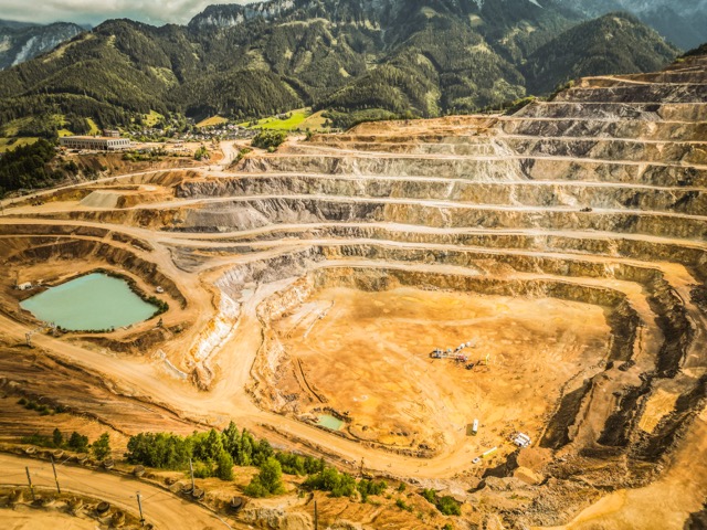 Der Erzberg Panorama